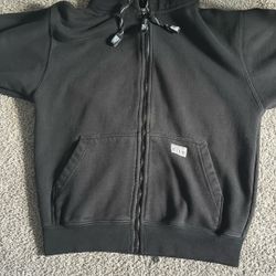 Black Pro Club Zip Up