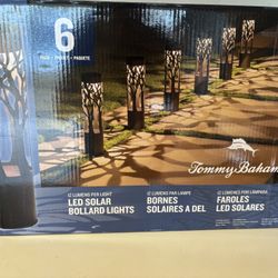 6 LED Solar Path Lights