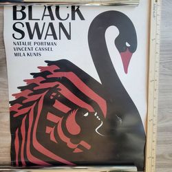 Black Swan art print poster