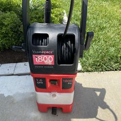 Power Washer 1800 PSI Electric 