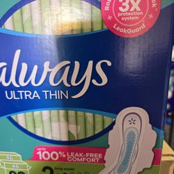 Always Pads Ultra Thin 