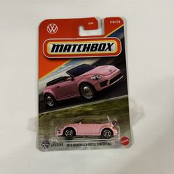 Matchbox 2019 Volkswagen Beetle Convertible 