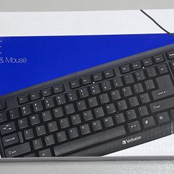 Verbatim Keyboard & Mouse Combo - New