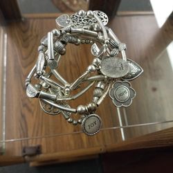 Silver Charm Bracelet