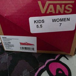 Shoes pink vans
