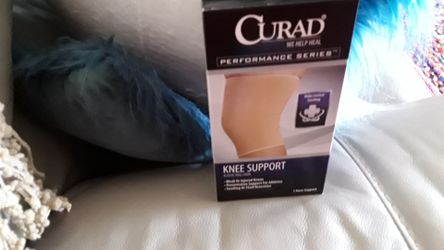 Cured knee support