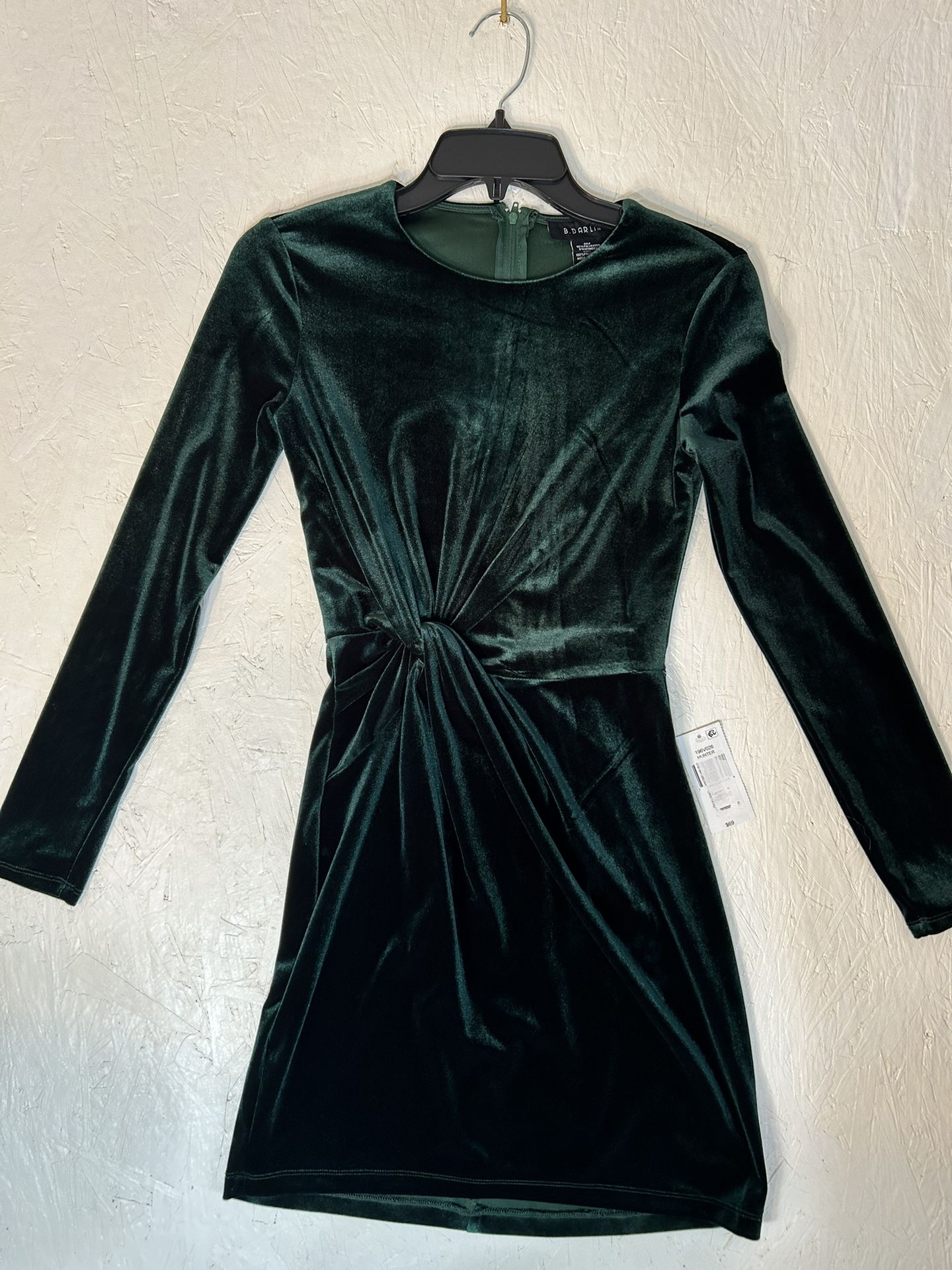 New Junior Velvet Sheath Dress