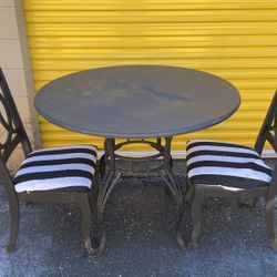 Three piece kitchen table set