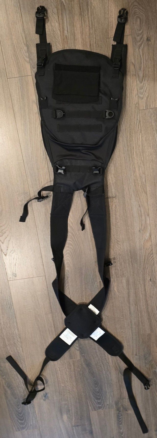 TBG - Tactical Baby Gear Baby Carrier for Infants and Toddlers 8-33 lbs - Compact (Black)