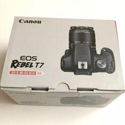 Canon Rebel EOS T7 Kit