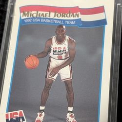 1991-92 NBA Hoops Michael Jordan #579 (USA Basketball)- ($6)