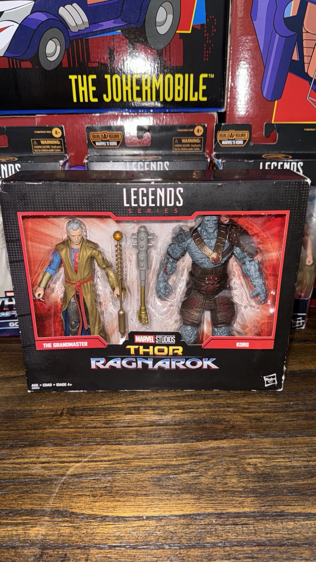 Marvel Comics 80th Anniversary Marvel Legends Grandmaster & Korg Action Figure Two-Pack