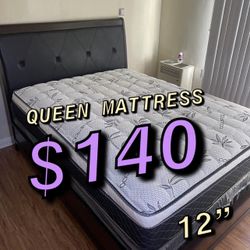 New Queen Mattress Only $140