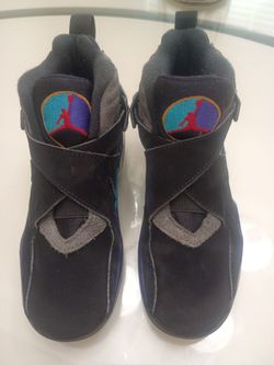 Air Jordan 8 Retro Aqua Kids Sneakers