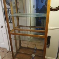 Glass Cabinet Curio