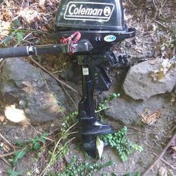 2.6 Horsepower Coleman Outboard The Perfect Trolling Motor