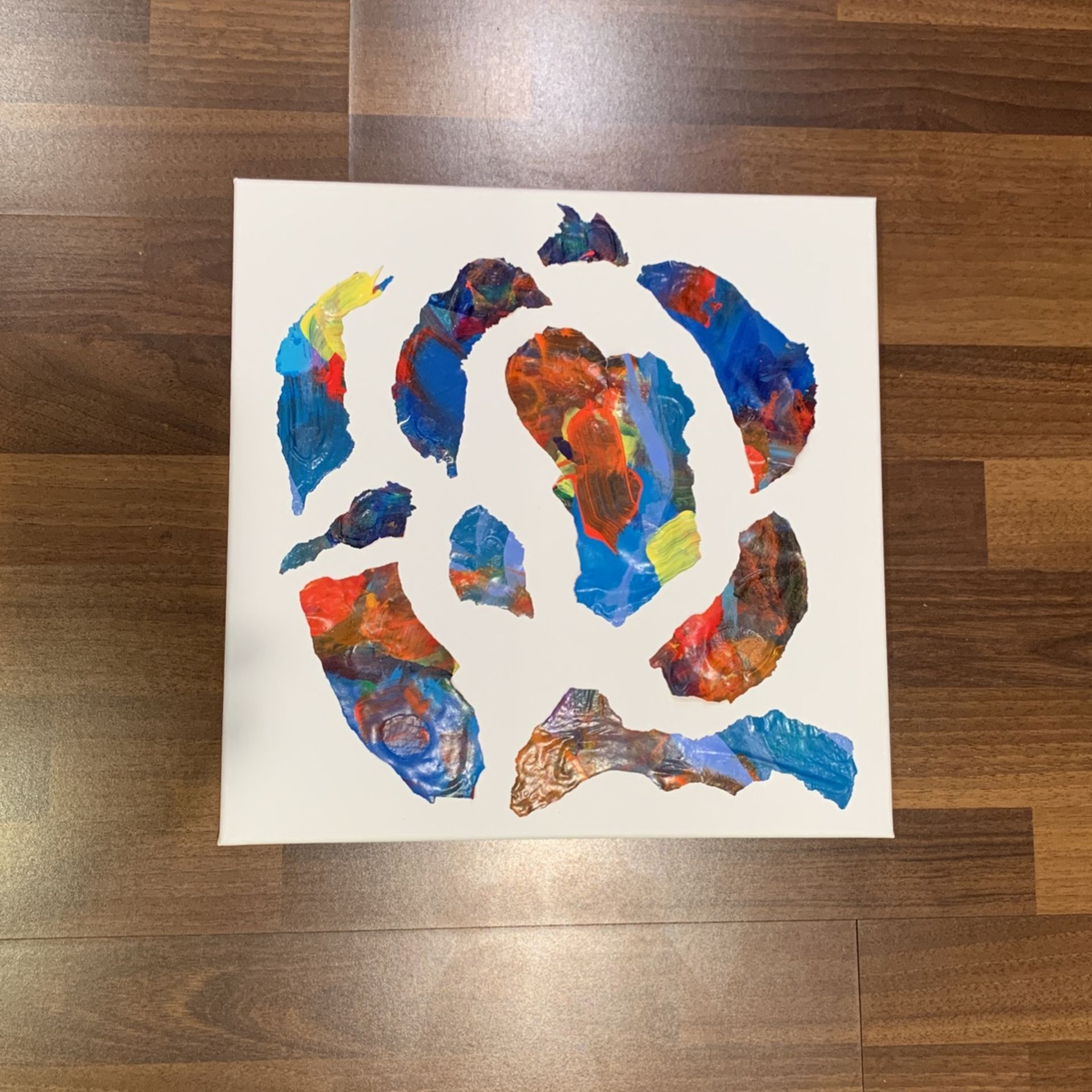 "Fractix" - Acrylic Paint on Canvas