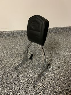 iem harley davidson softail passenger backrest