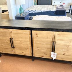 New 72” Console — SOLID WOOD