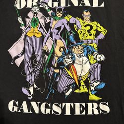 Batman Villain Rogues Shirt XXL Joker DC Comics 