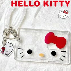 Hello Kitty Card Holder ❤️ Keychain/ Brand New/