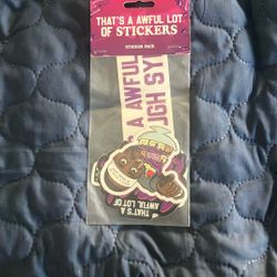 That’s A Awful Lot Of Cough Syrup Stickers 