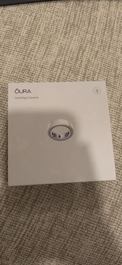 Oura Ring 4 Ceramic Size 9