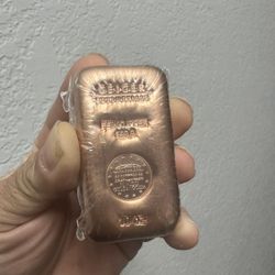 10 Oz GeigerEdelmetalle Copper Bar
