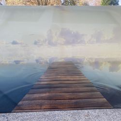 Water Pier Print