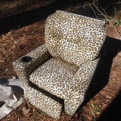 Leopard Child Recliner