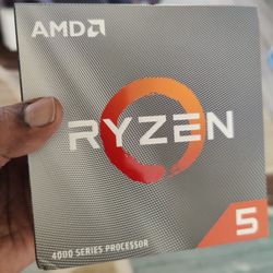 AMD Ryzen 5 4000 Series 6 Core CPU with Heatsink Fan Included - Brand New Sealed.