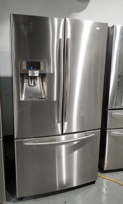 Samsung 3 Door Stainless Steel Fridge
