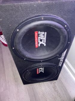 MTX Terminator 2000 watt dual Subwoofer