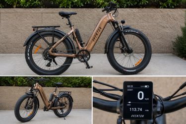 Aventon Aventure.3 Fat Tire E-Bike – Only 114 Miles – 65 Mi Range