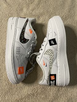 Nike Air Force 1 JUST DO IT Sz7 youth