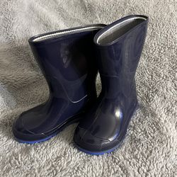 Toddler Rain Boots - Blue - Size 5-6c