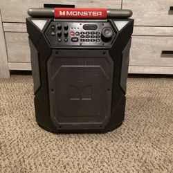 Monster Speaker, Great Condition Still Brand New , Asking 150$ Or Best Offer 