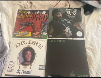 West Coast vinyl records bundle