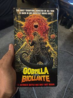 Godzilla Vs Biollante VHS