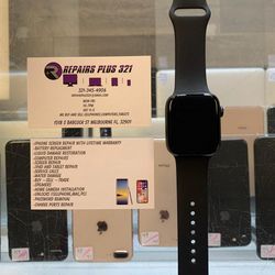 Unlocked Black Apple Watch Series 5 44mm LTE