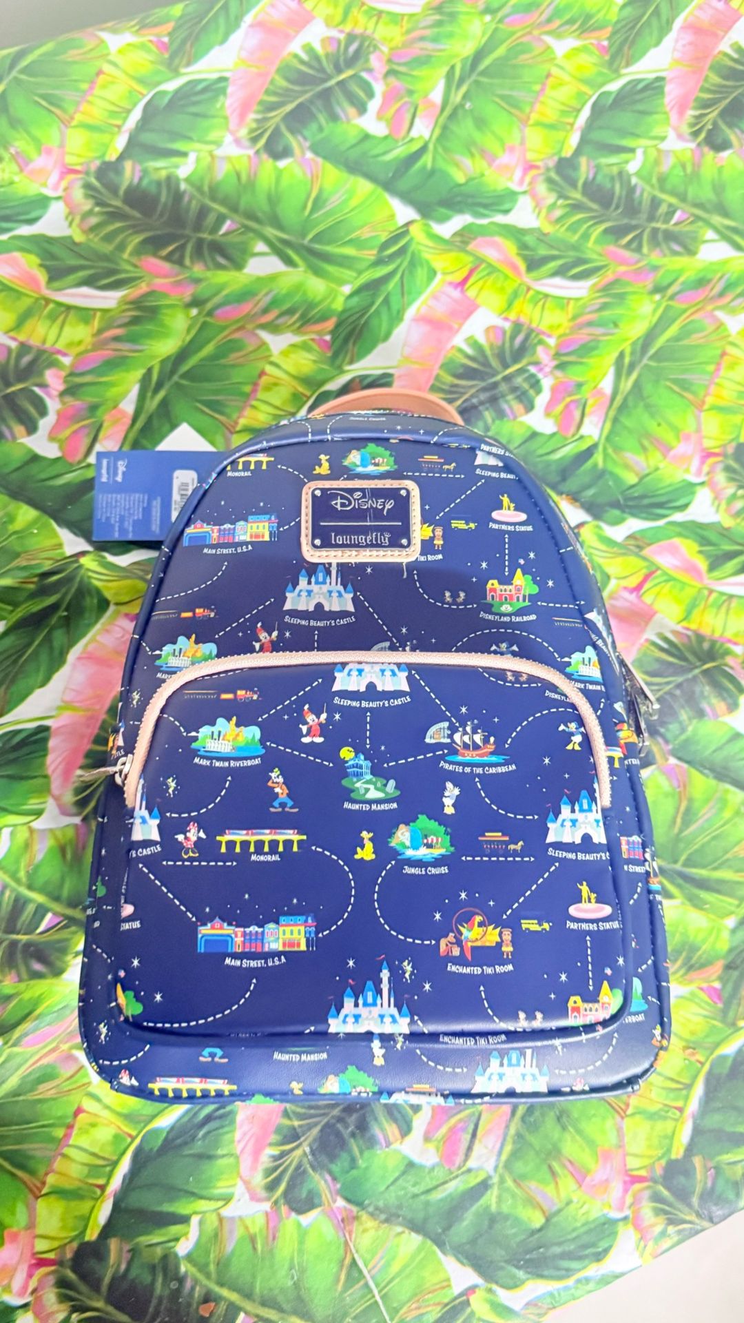 Disney Loungefly Backpack Disneyland 65th Anniversary Edition