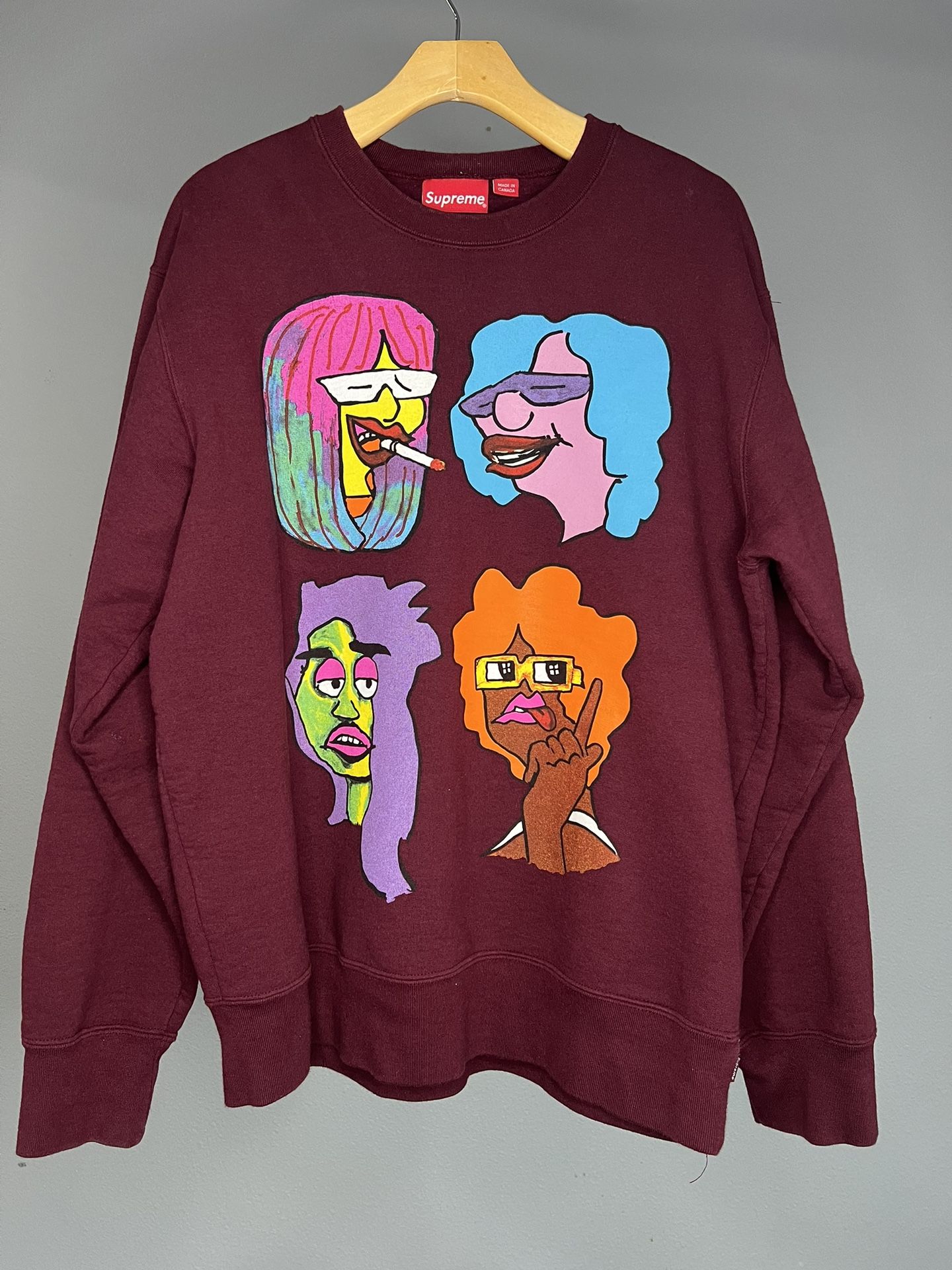 Supreme Gonz FW 2017 Crewneck
