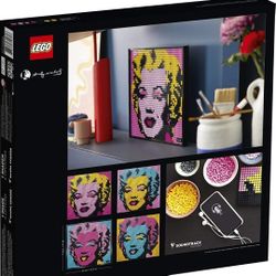 LEGO Art Andy Warhol’s Marilyn Monroe 31197 Collectible NEW