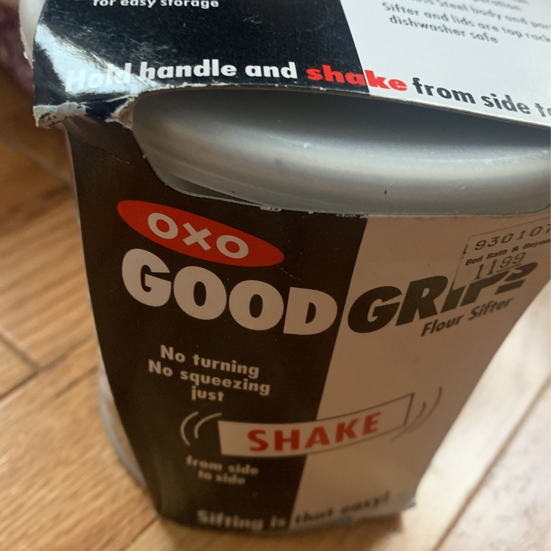 New sifting by good grips