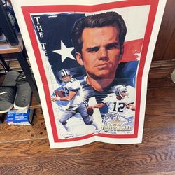 Roger Staubach & Babe Ruth Posters