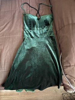 Suede Windsor dress