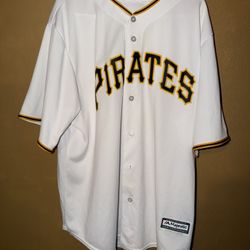 Majestic MLB Pittsburgh Pirates Baseball Jersey Mens Size XL Used Pre Owned Cool Base