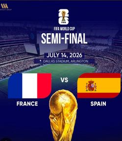 France Vs.  Spain $3000 per ticket or best offer!