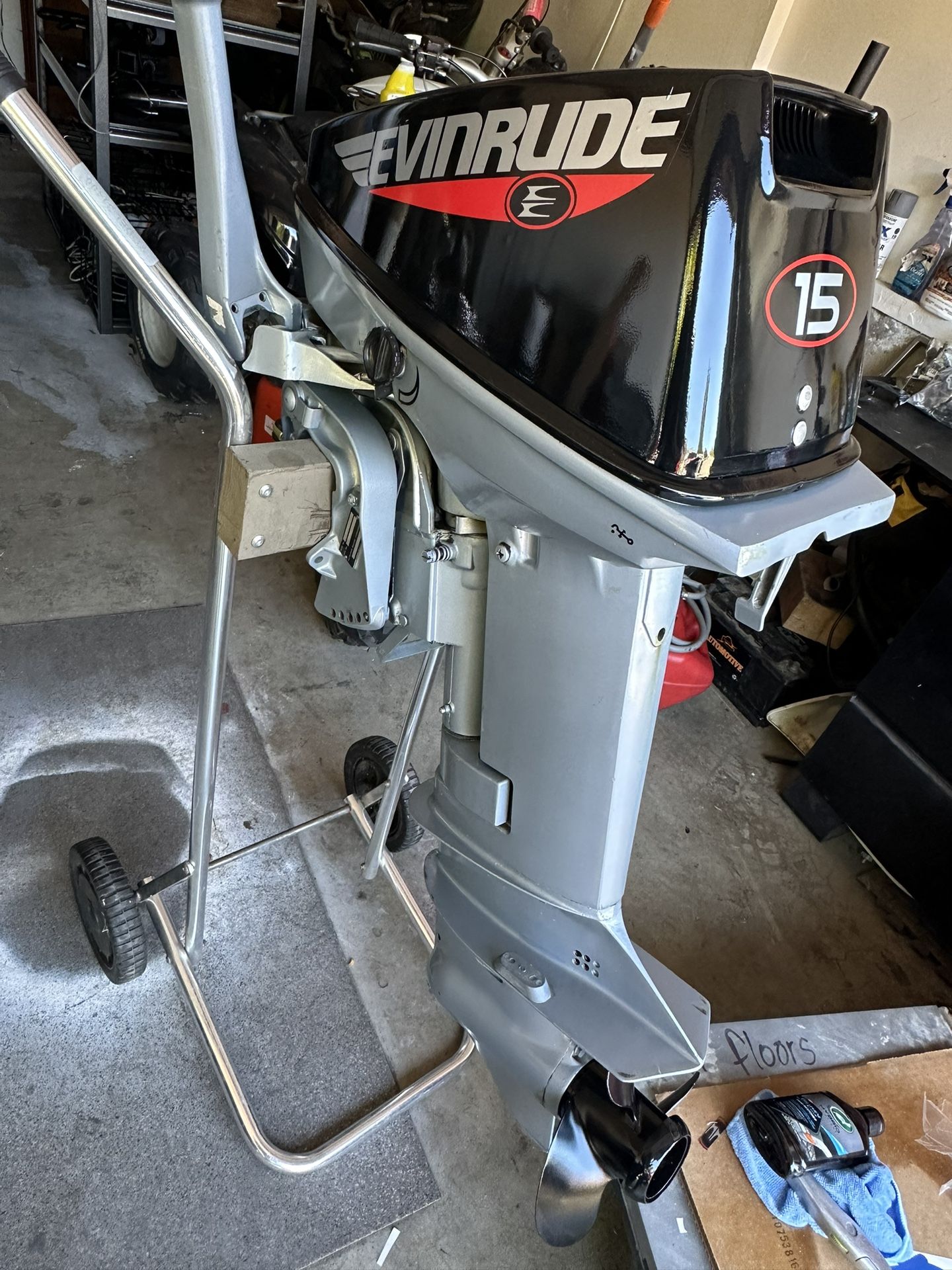 15hp Evinrude 1986 Outboard