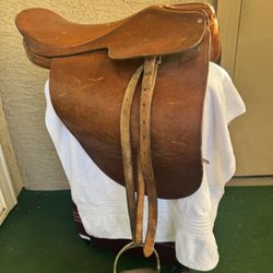 16” Jeorge Canaves English Riding Saddle 